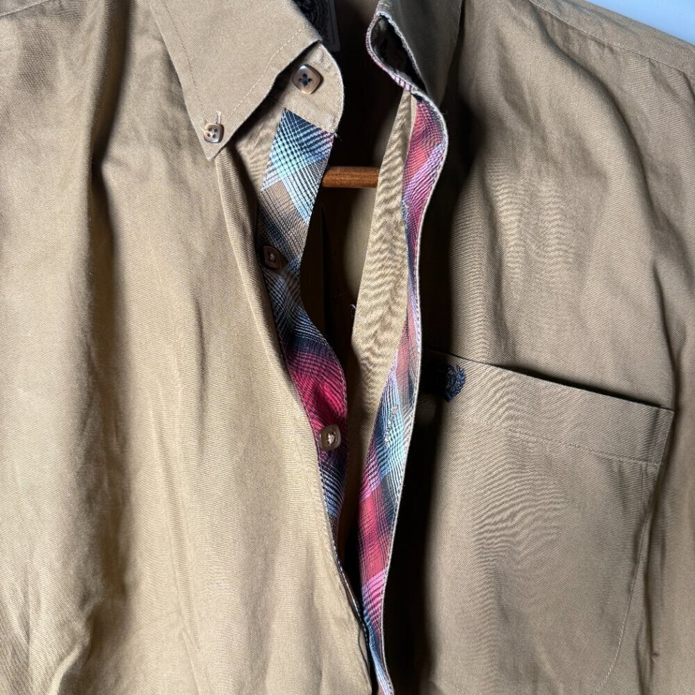 Cinch Long Sleeve Western Shirt Mens M Button Down Square Buttons